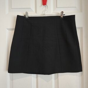 ZARA high Waist A Line Skirt